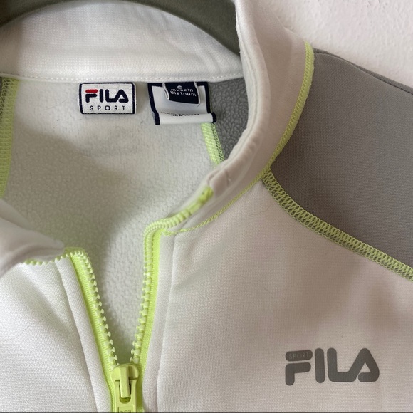 Fila | Half Zip Color Block Fleece Jacket - Picture 2 of 4